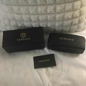 Versace sunglasses case & box bundle